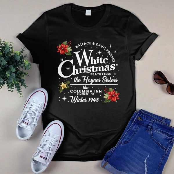 White Christmas Sweatshirt, Merry Christmas Winter Funny T Shirt