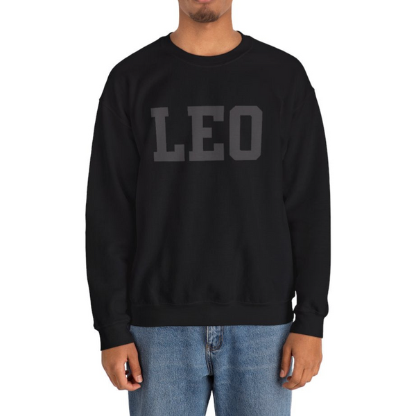 ♌Custom Zodiac Puff Print Crewneck-Leo Crewneck