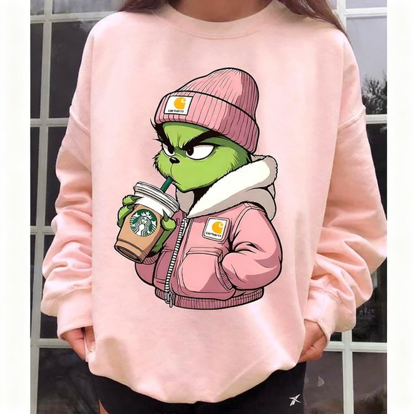 Drink Coffee Christmas Sweatshirt