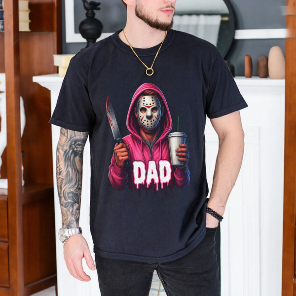 Personalized Hand-drawn Designs Horror Mask Halloween Sweatshirt 🎃