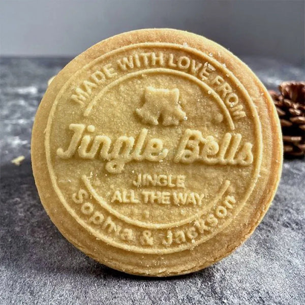 Personalized Christmas Jingle Bells, Jingle Bells, Jingle All the Way Custom Cookie Stamp