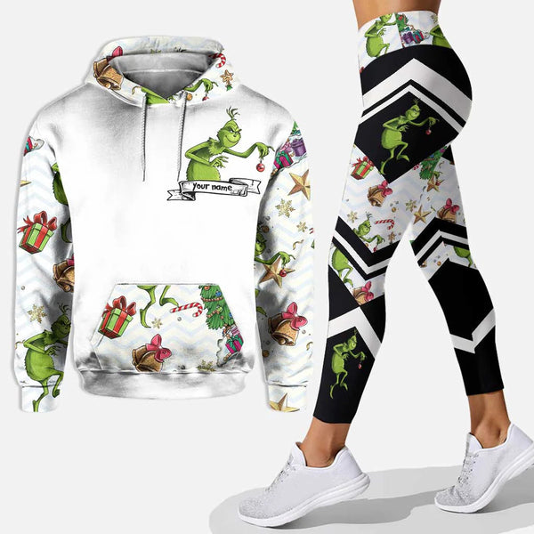 Grch Green Monster Be You - Personalized Hoodie and Leggings