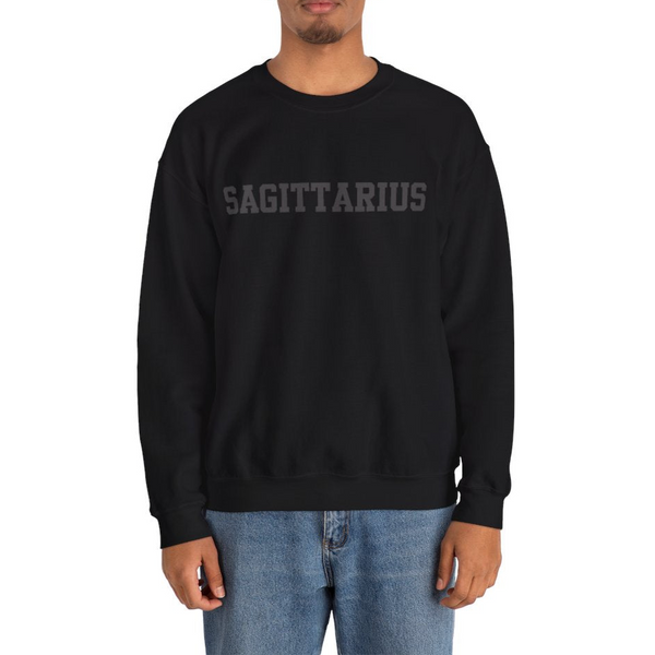 ♐Custom Zodiac Puff Print Crewneck-Sagittarius Crewneck