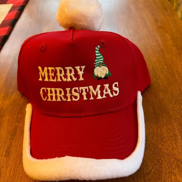 Custom Embroidered Santa Baseball Hats